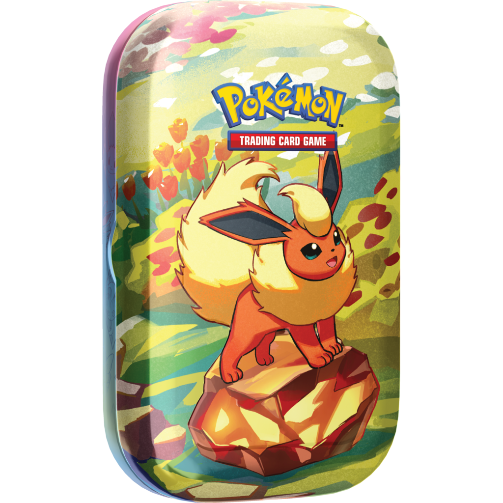 Pok Mon Tcg Scarlet Violet Prismatic Evolutions Mini Tin Flareon